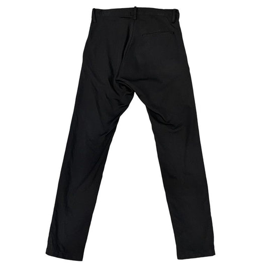 LIMI feu Wool Gabardine Slim Pants Black Size XS