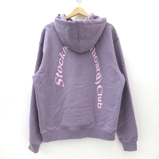 STOCKHOLM SURFBOARD CLUB BJORN Lavender Hoodie Size L