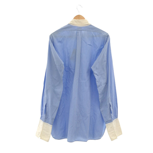 Brooks Brothers ~70s Light Blue Cleric Shirt Size XXL