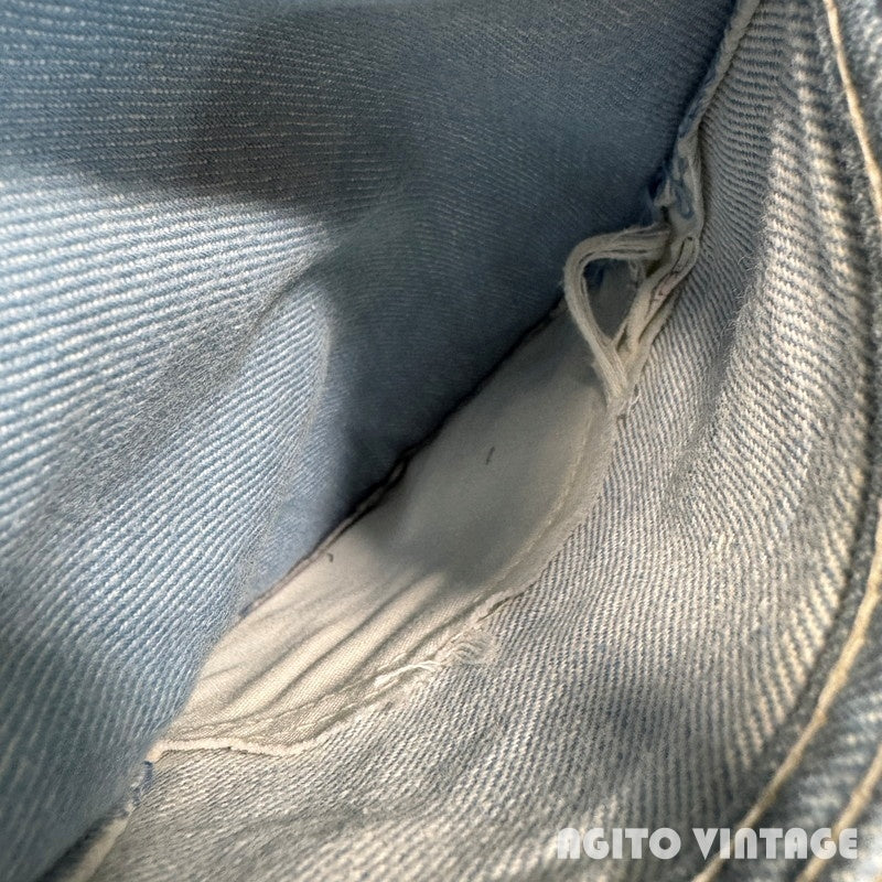 Lee 70s 108Z Light Blue Black Tag USA Made Jeans Size W31