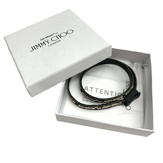 OFF-WHITE C/O JIMMY CHOO Rubber Bracelet Size ONE SIZE