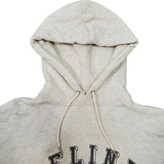 Celine 6 Loose Logo Print Hoodie Gray Size M