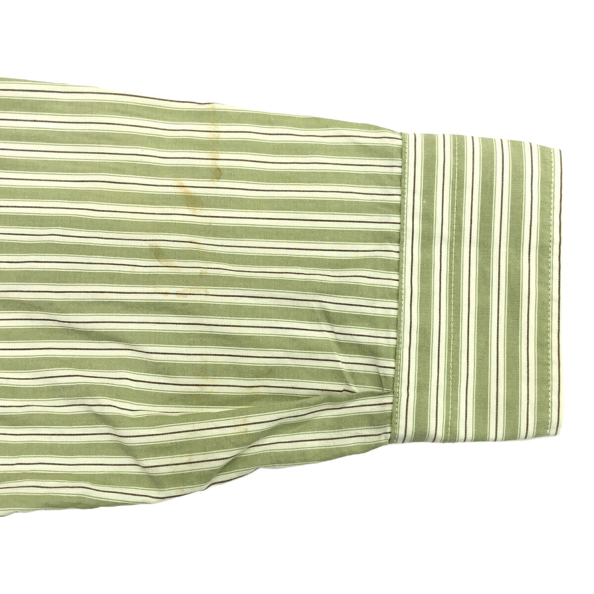PHIGVEL MAKERS Made in Japan Stripe Band Collar Shirt Size 3