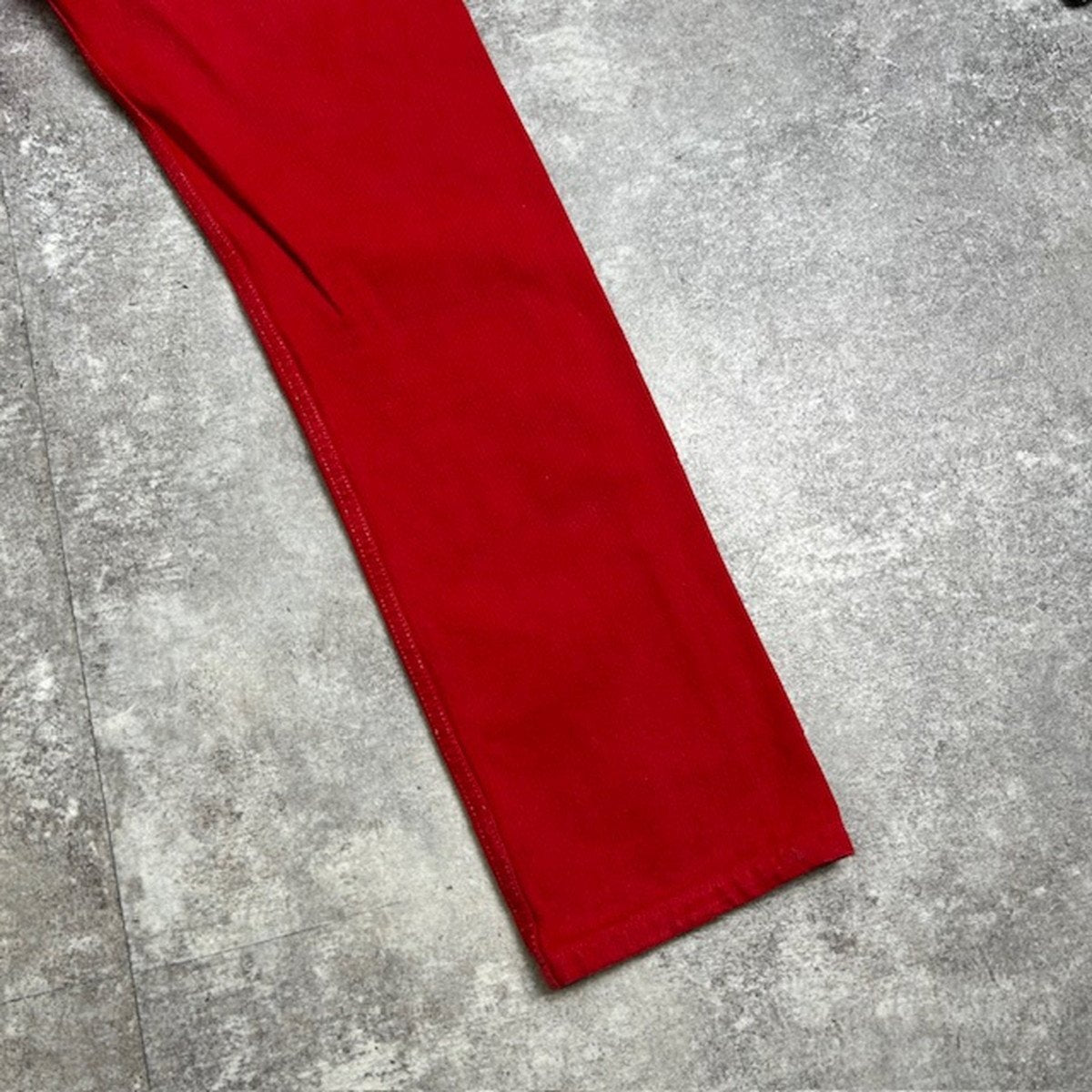 LEVI'S 90s 501 Overdyed Red USA Made Jeans Size W29