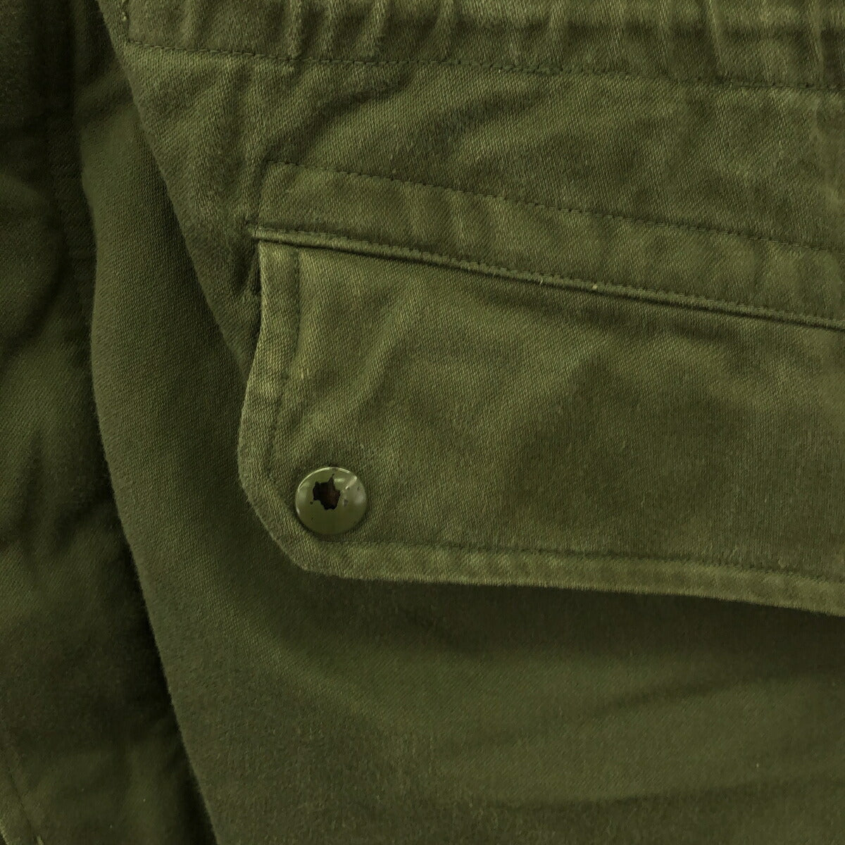 French Army 70s M64 Field Parka Hoodie Liner Green Size 108C