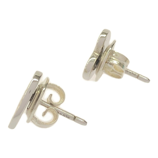 GUCCI Interlocking GG Heart AG925 Earrings Size ONE SIZE