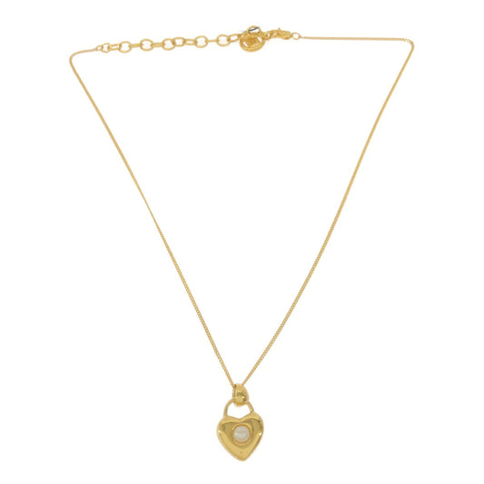 GIVENCHY Gold Plated Heart Necklace