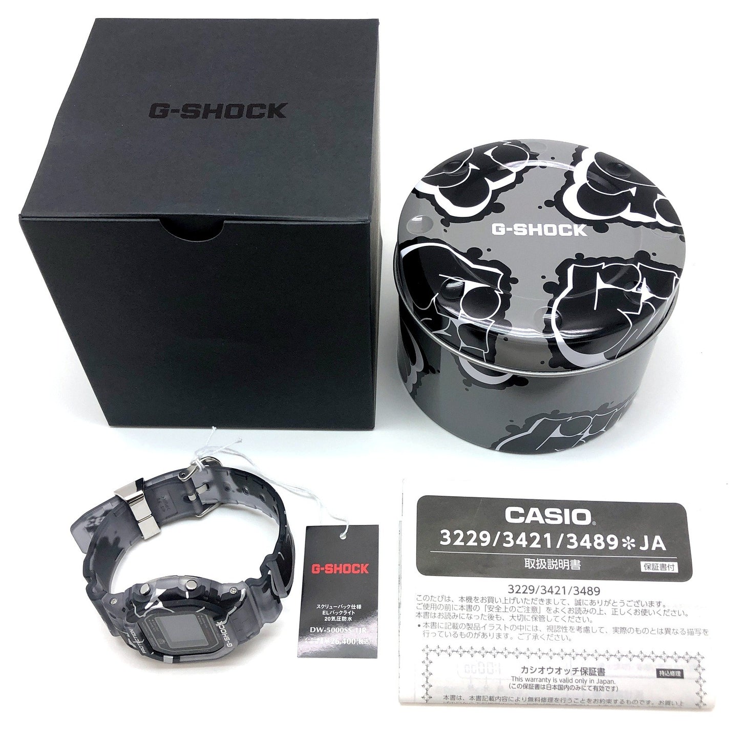 G-SHOCK Street Spirit Graffiti Art Watch Multi Size ONE SIZE