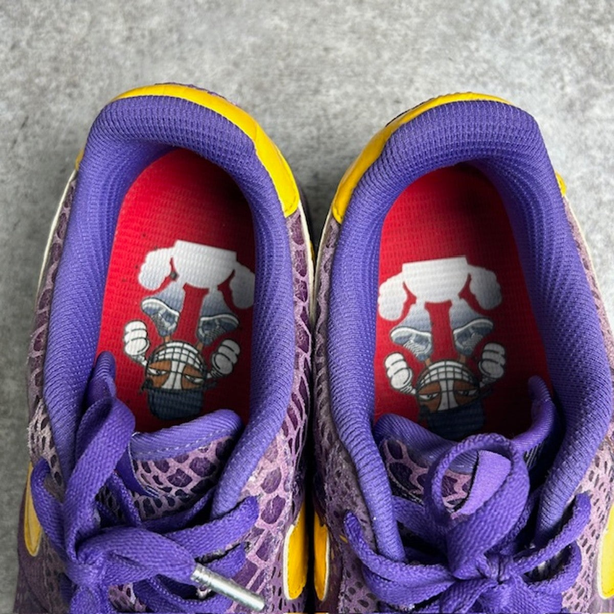NIKE Air Force 1 Low Eddie Cruz Sneakers Purple Size 28cm