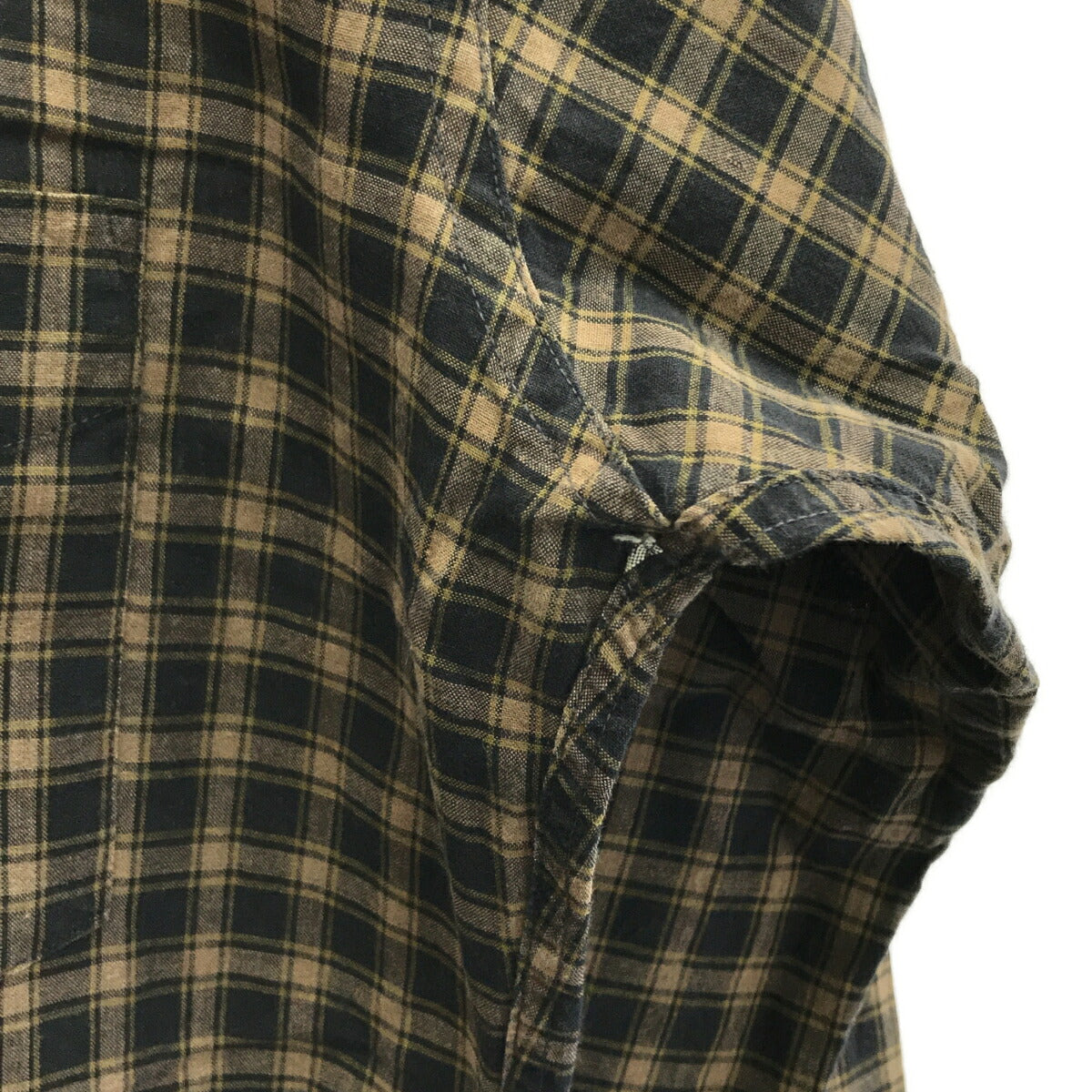 Jacobson's 60s/70s Check Button-Down Shirt Size M