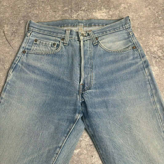 LEVI'S 70s Vintage 501 Late 66 Ice Blue Jeans Size W29