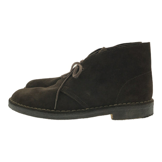 Clarks Brown Suede Desert Boots Size 10