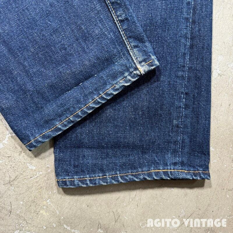 LEVI'S 70s 505 Big E Dark Wash Denim Jeans Blue Size W33