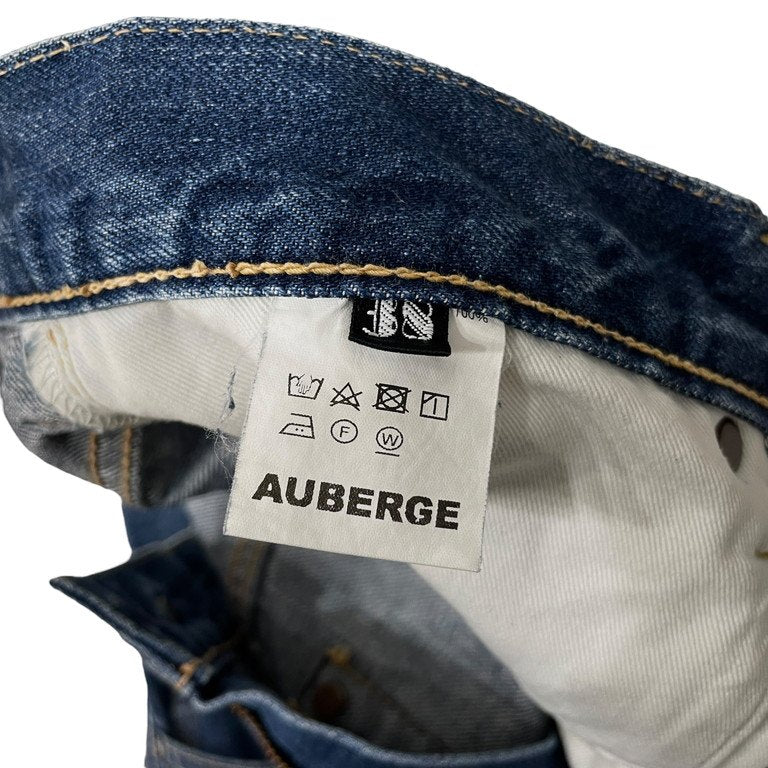 AUBERGE PHIL MENPU Selvedge Denim Jeans Blue Size 38