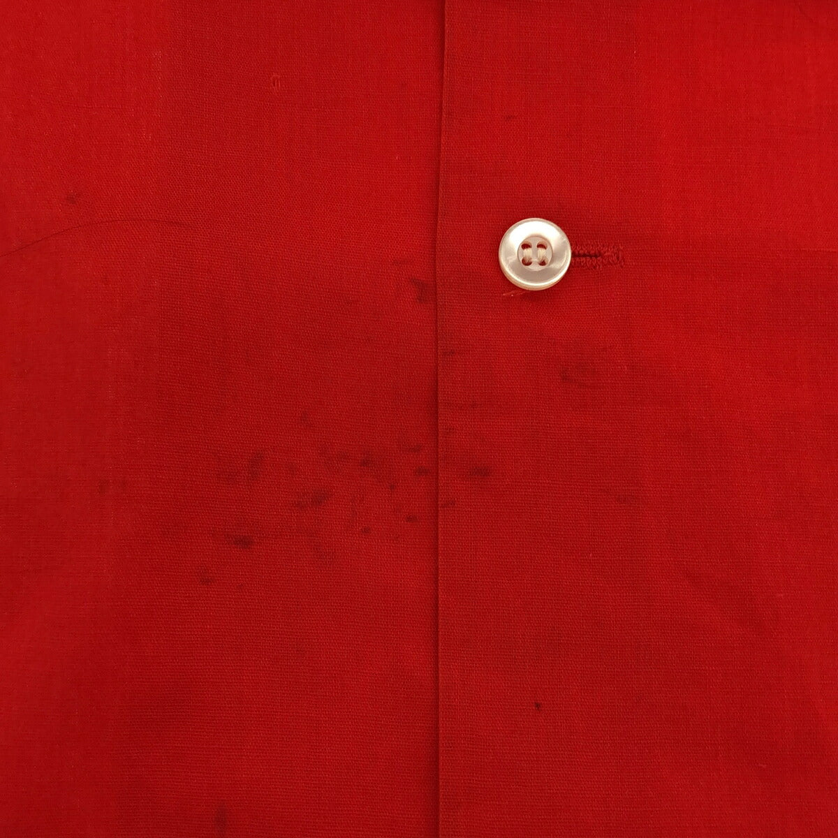 Vintage 70s MR.DAY'S SUPER CLUB Red Bowling Shirt USA Size M