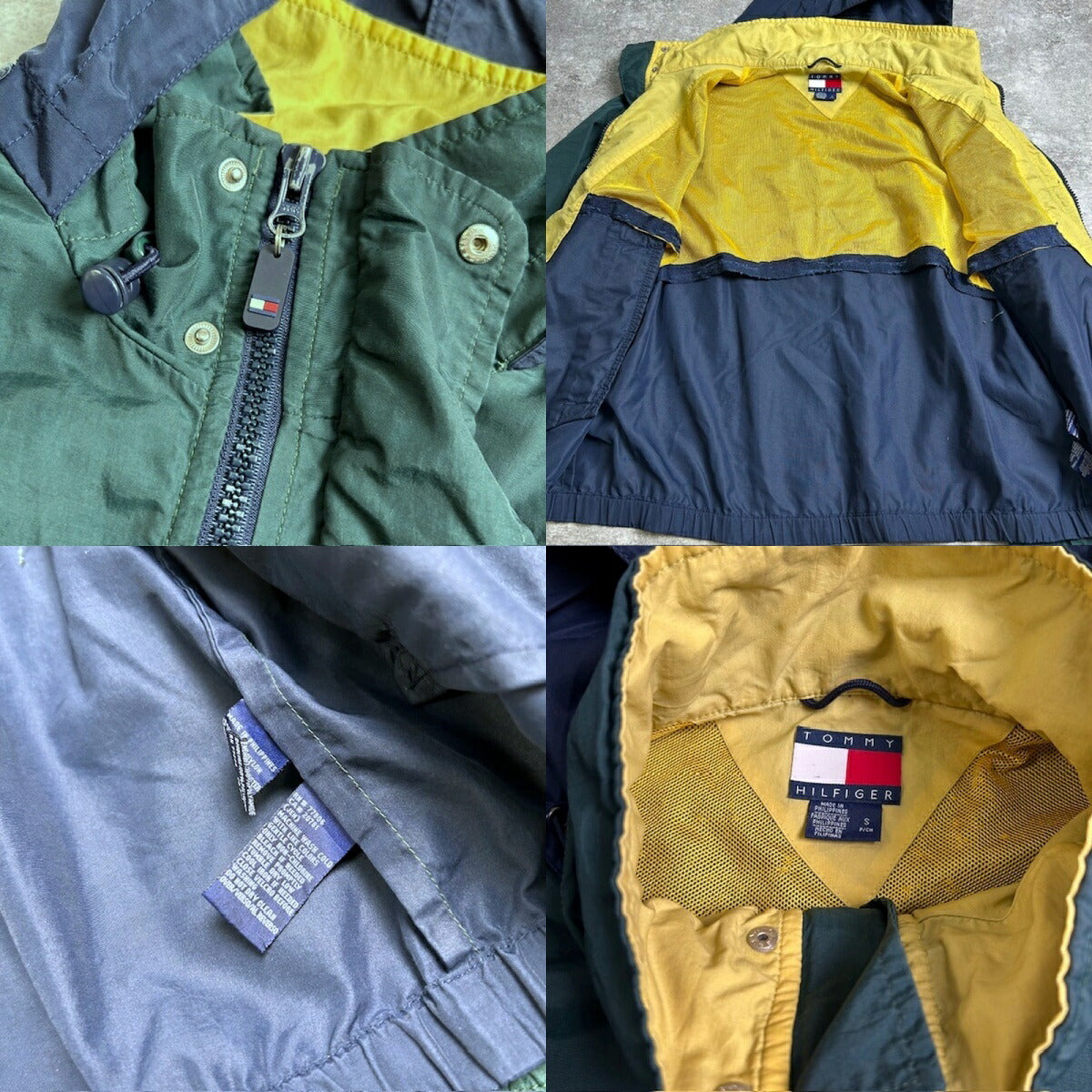 TOMMY HILFIGER 90s Vintage Sailing Jacket Size S