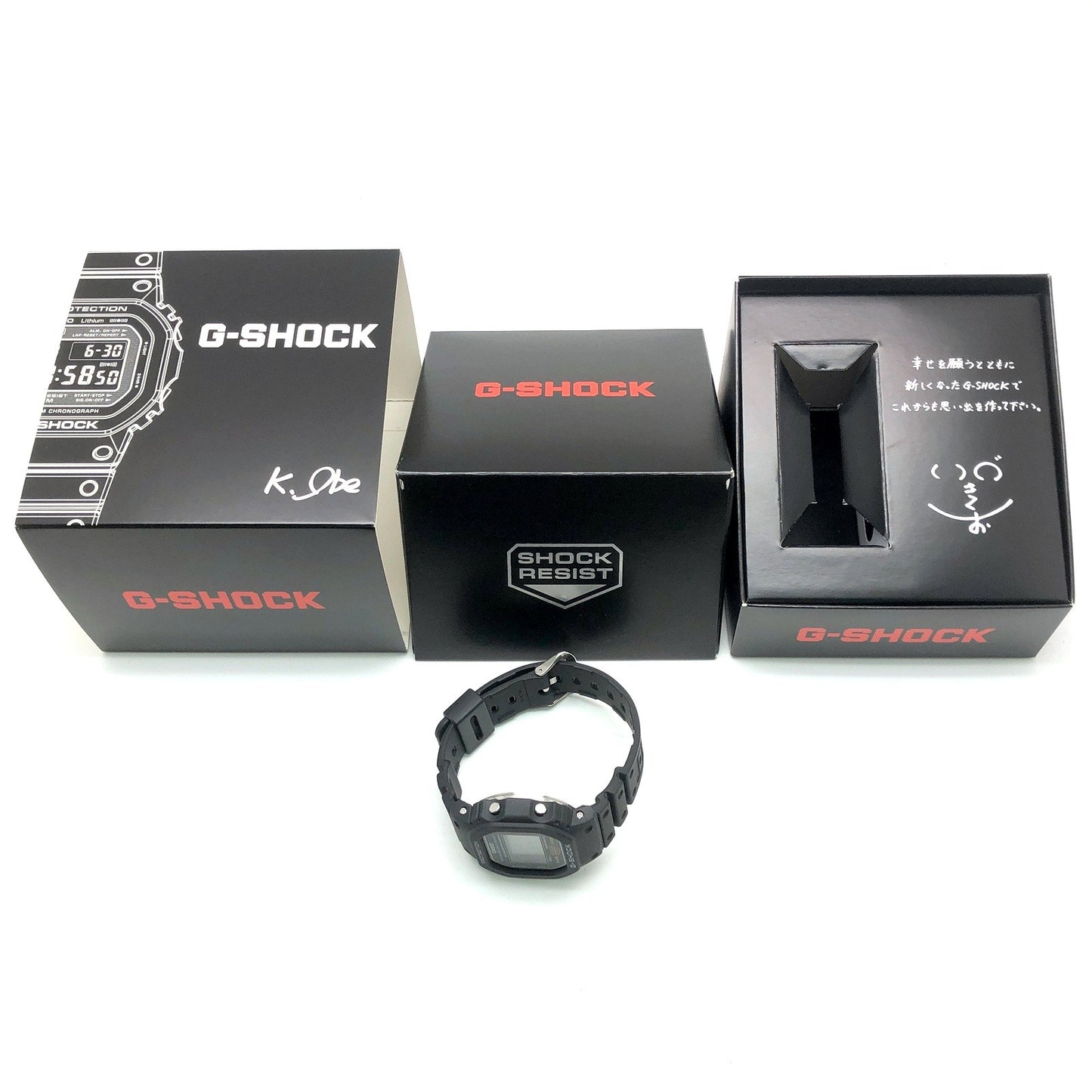 G-SHOCK DW-5600C-1 80s Vintage Speed ONE SIZE Watch Size ONE SIZE
