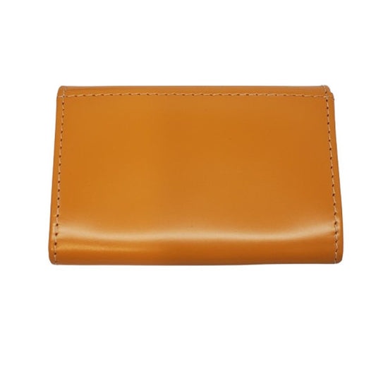 ETTINGER Calf Leather Coin Wallet Yellow Size ONE SIZE