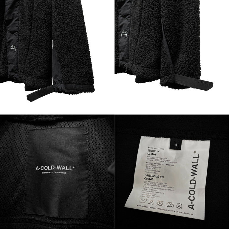 A-COLD-WALL* 21AW BIAS FLEECE JACKET Size S