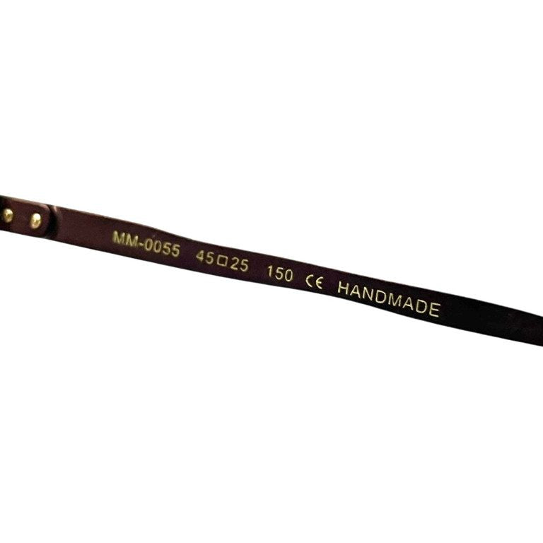 MASAHIROMARUYAMA 2020 Havana Titanium Glasses Brown Size 45