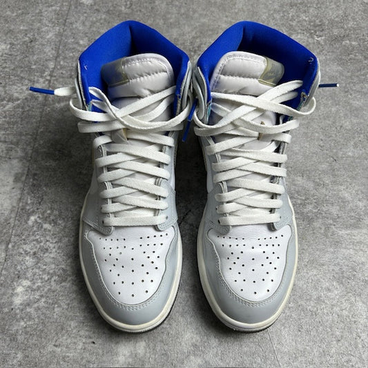 Nike Air Jordan 1 High Zoom Comfort White Sneakers Size 27cm