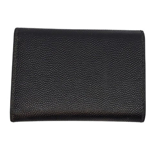 Saint Laurent Paris Black Caviar Leather