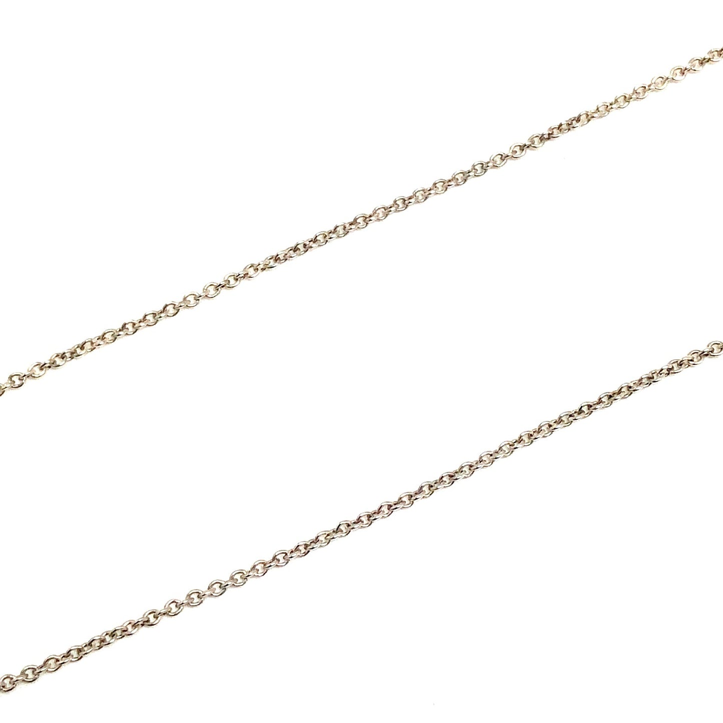 Tiffany & Co. Open Circle Oval Silver 925