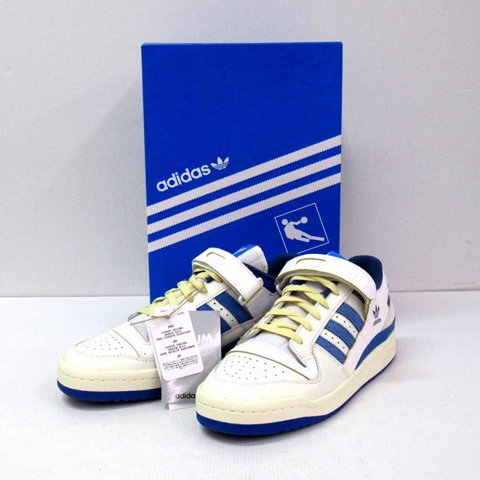 FORUM 84 LOW Sneakers Off White Blue Size 28.5cm