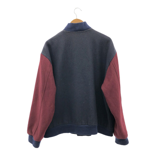 CG APPAREL 80s USA Made Wool Award Jacket Size XXL