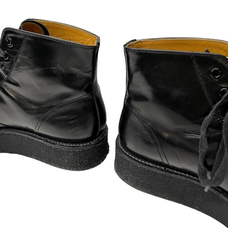 REGULATION Yohji Yamamoto MEN Leather Boots Black Size 2