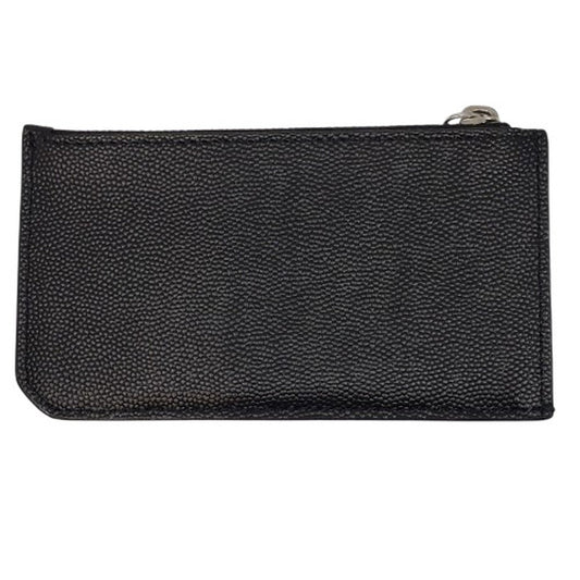 SAINT LAURENT Caviar Leather Card ONE SIZE Card Case Size ONE SIZE