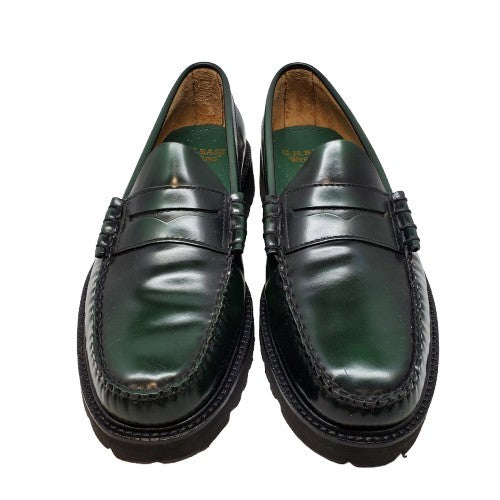 Huf G.H. Bass Collab Larson Penny Loafers Green Size 9