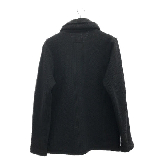 Engineered Garments Black Shawl Collar Knit Jacket Size M