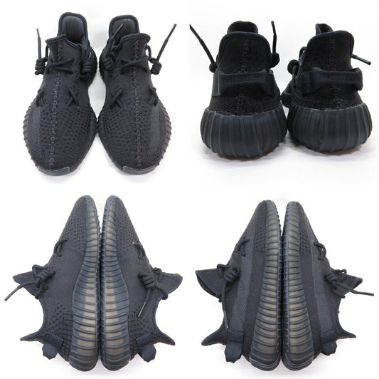 KANYE WEST YEEZY BOOST 350 V2 Onyx Black Sneakers