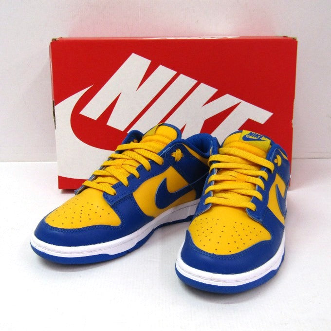 NIKE DUNK LOW RETRO Bluejay Gold Sneakers Size 25cm