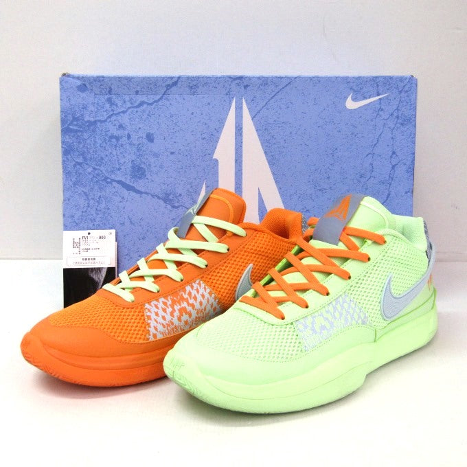NIKE JA JA 1 EP Mandarin Multi-Color Sneakers Size 29cm