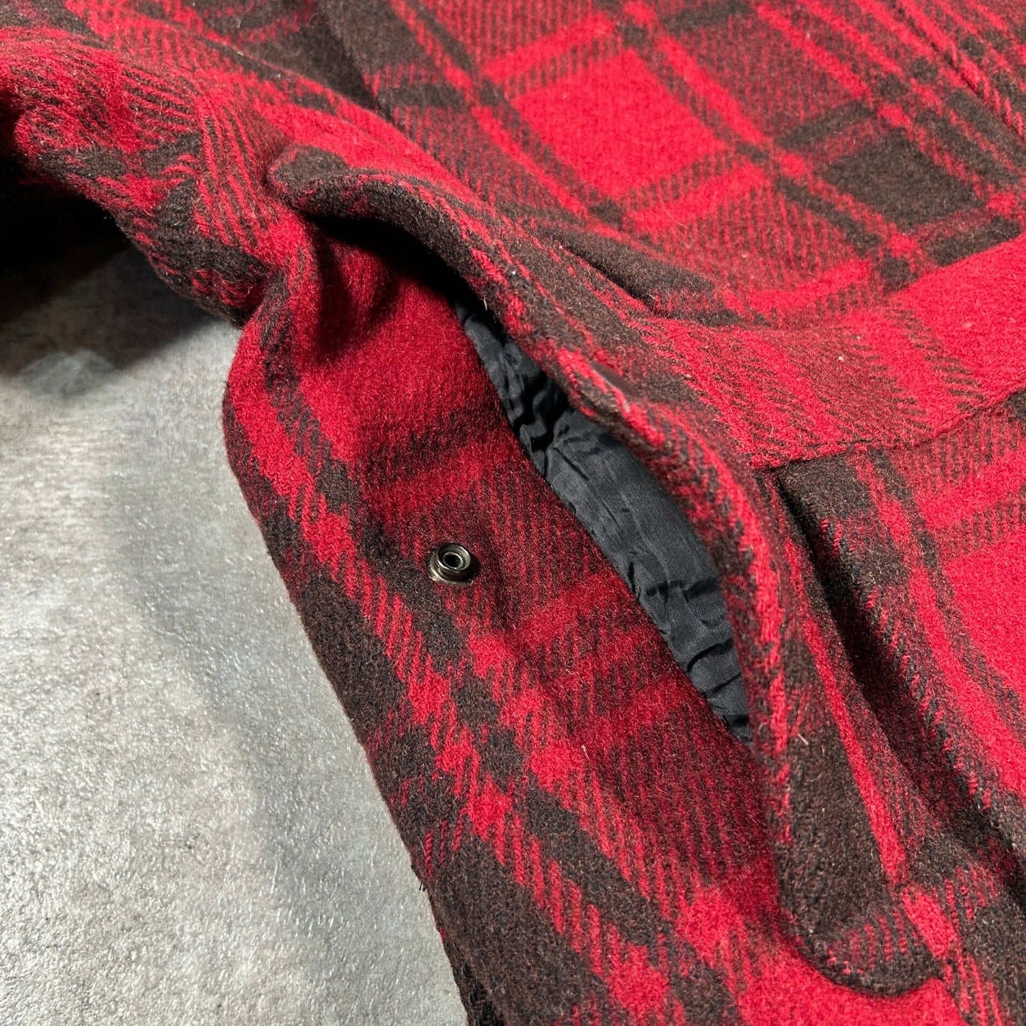 Polo by Ralph Lauren 90s Red Wool Hunting Jacket Size M