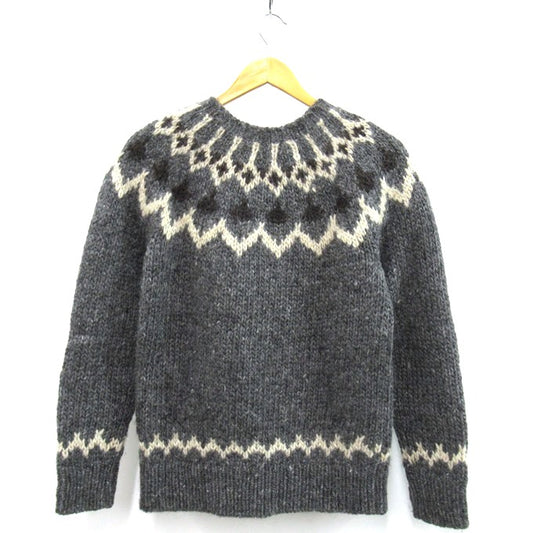 SOPHNET. Wool Nordic Knit Sweater Size M
