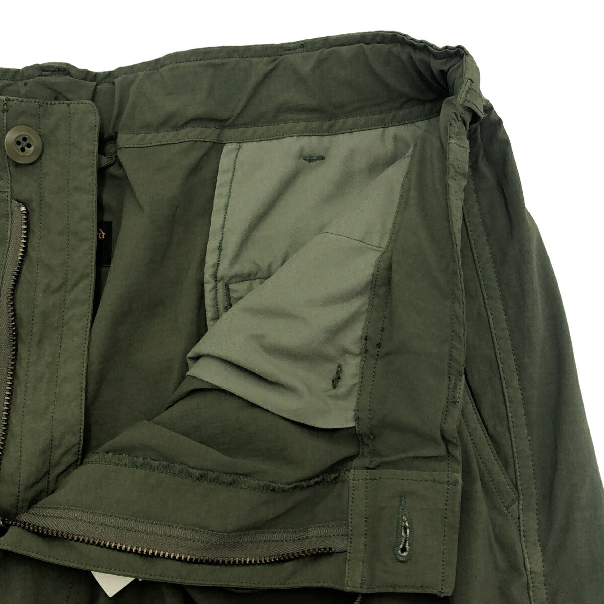 J.S.Homestead 25SS Garment Dye Nylon HAKAMA Pants Size L