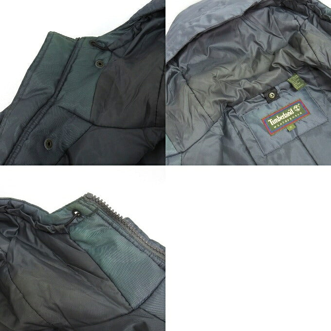 Timberland 90s Insulated Hoodie Gray Size M