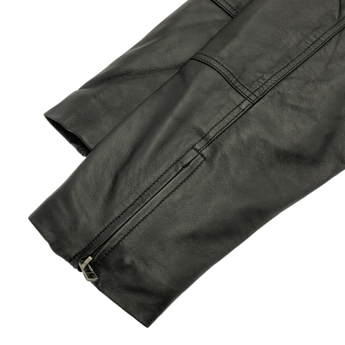 Levi's F/W Leather Sherpa Padded Jacket Black Size L