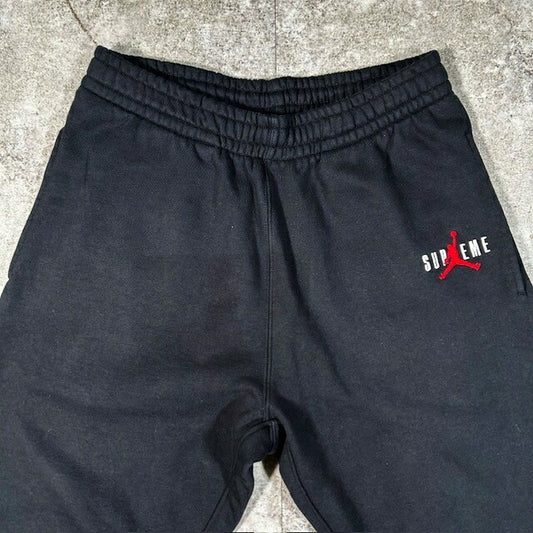 Supreme 24AW NIKE Jordan Collab Sweatpants Black Size M