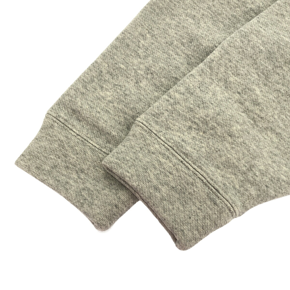 SAINT LAURENT 24AW Gray Cotton High-Neck Sweatshirt Size M