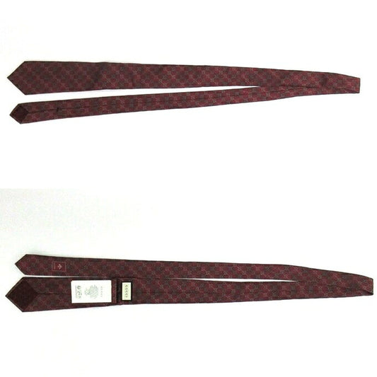 GUCCI GG Interlocking Red Tie Size ONE SIZE