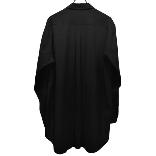 Y's for men 90s Wool Tuxedo Open Oversized Shirt Size XL