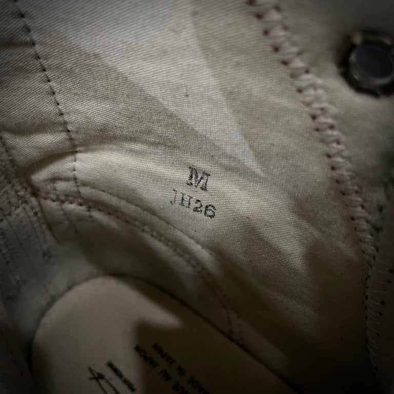 Yohji Yamamoto 95AW Wool Leather Patchwork Hi-Top Size M
