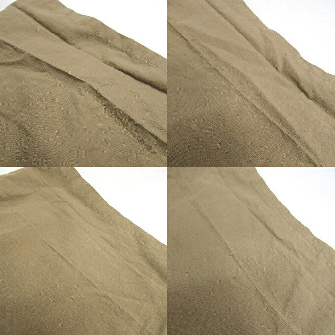 Veritecoeur Cotton Linen Overalls Beige Size 1