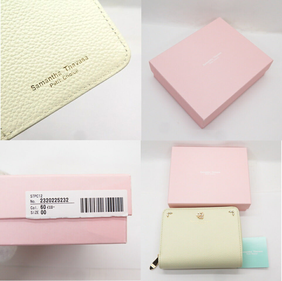 Samantha Thavasa Petit Choice Wallet Yellow Size ONE SIZE