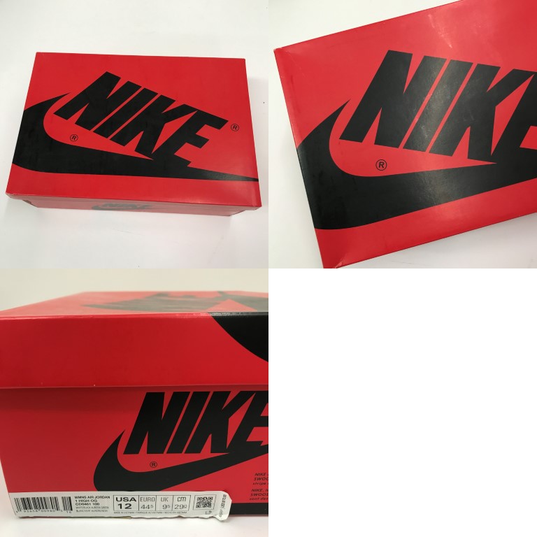 NIKE WMNS Air Jordan 1 High Sneakers (CD0461-100) Size 29.0