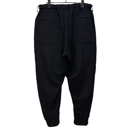 Y's BANG ON 18SS Triacetate Wide Easy Pants Black Size 2